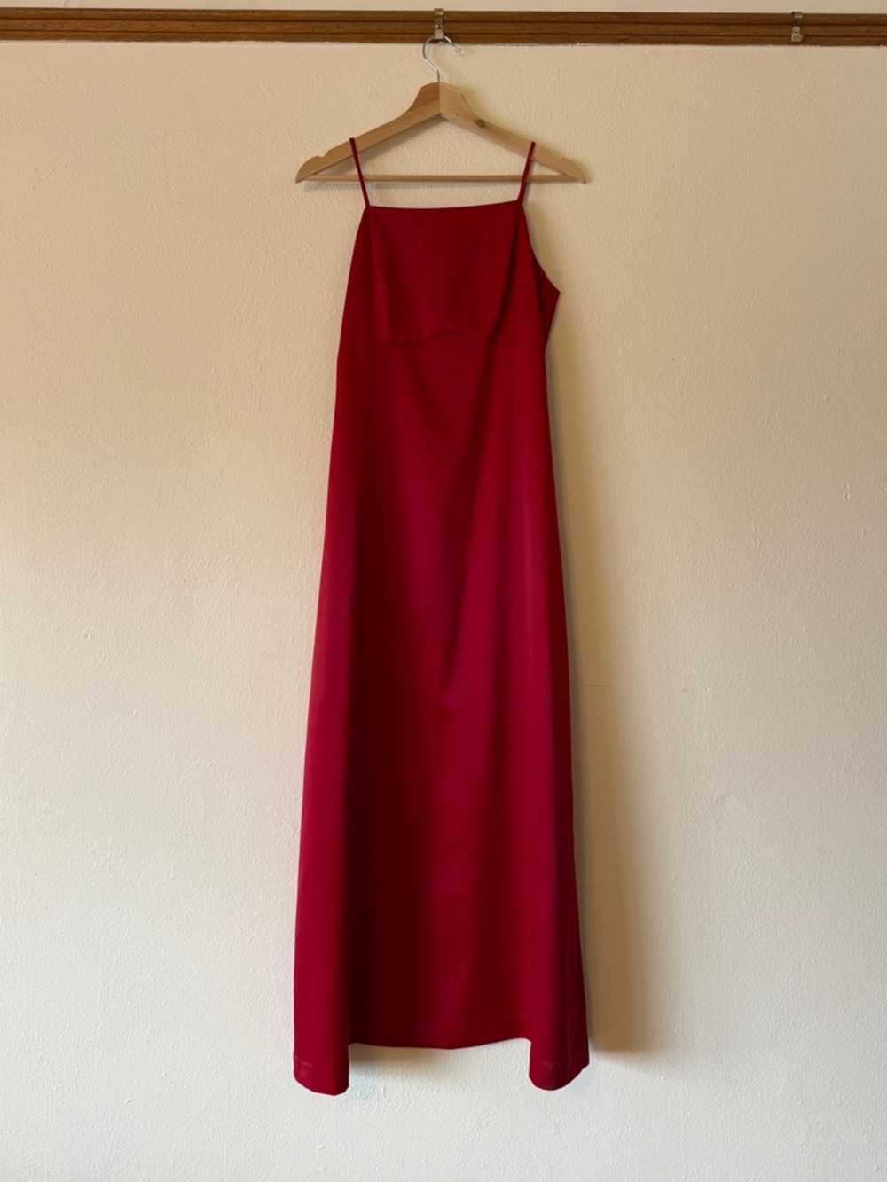 90s/00s Red Formal Dress